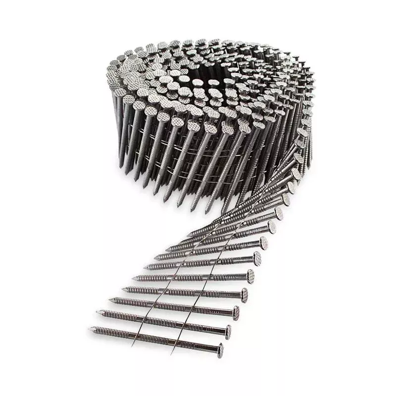 099-x-1-3-4-304-stainless-steel-15-degree-wire-coil-ring-shank-decking-framing-n .099″ x 1-3/4″ 304 Stainless Steel 15 Degree Wire Coil Ring Shank Decking/Framing Nail – Pkg 3600