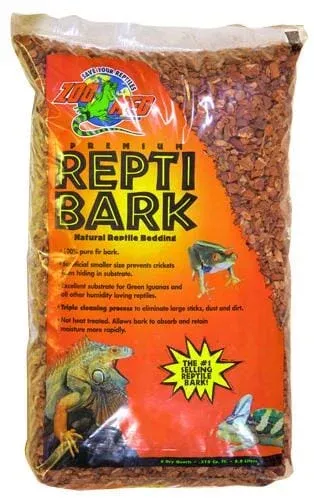 Zoo Med Laboratories Premium Reptibark Natural Reptile Bedding – 4 Quartz