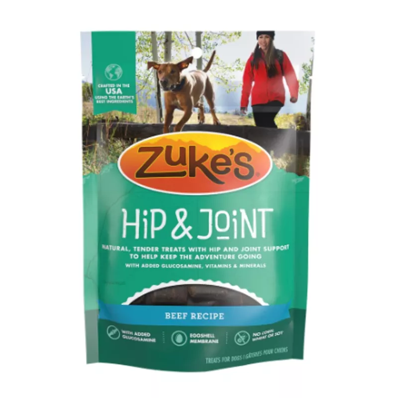 Zukes Hip & Joint Beef Recipe Dog Treats