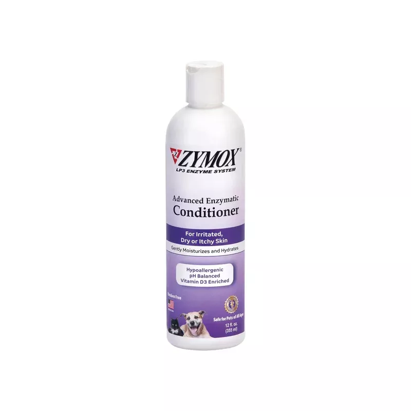 Zymox Advanced Enzymatic Dry or Itchy Skin Conditioner for Dogs & Cats
