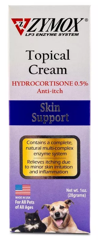 Zymox Topical Antimicrobial 0.5% Hydrocortisone for Dogs & Cats